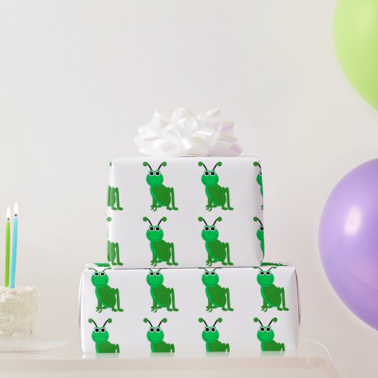 Grasgrün Geschenkpapier (Partygeschenke)