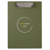 Grasgrün Klemmbrett (Vorderseite)