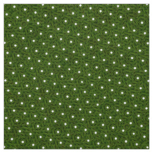 Grasgrün-Punkt Stoff