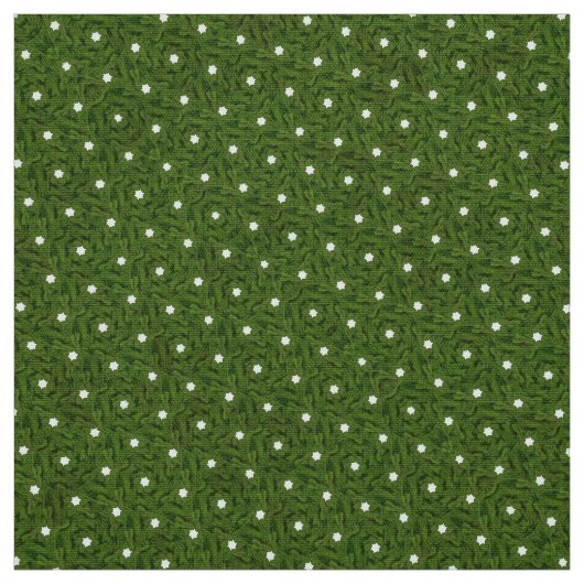 Grasgrün-Punkt Stoff (Muster)