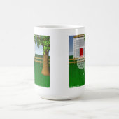 Grasgrüne auf der anderen Seite, sonnig Kaffeetasse (Mittel)