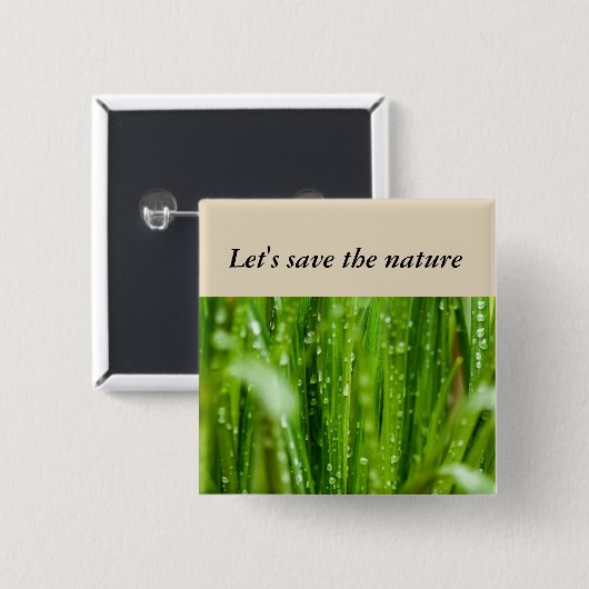 Grashalme Button (Vorne & Hinten)