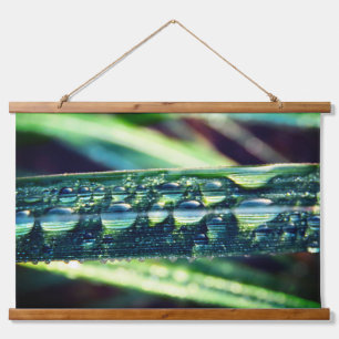 Grashoden Wandteppich Mit Holzrahmen