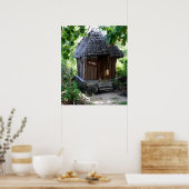 Grashütte Poster (Küche)