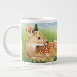 Grasillustration Jumbo-Tasse