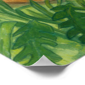 Grasillustration Poster (Ecke)