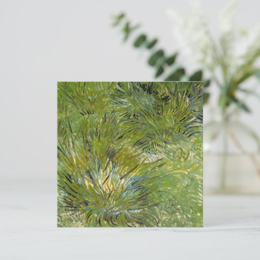 Grasklumpen von Vincent van Gogh (Stehend Vorderseite)