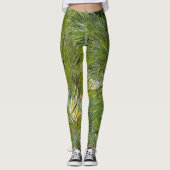 Grasklumpen von Vincent van Gogh Leggings (Vorderseite)