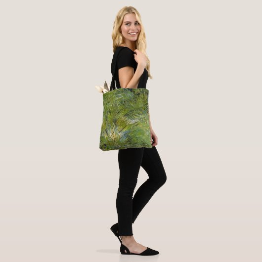 Grasklumpen von Vincent van Gogh Tasche (Am Model)