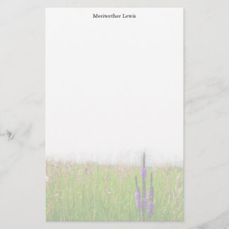 Grasland-Blumen-Briefpapier Briefpapier