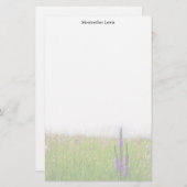 Grasland-Blumen-Briefpapier Briefpapier (Vorne/Hinten)