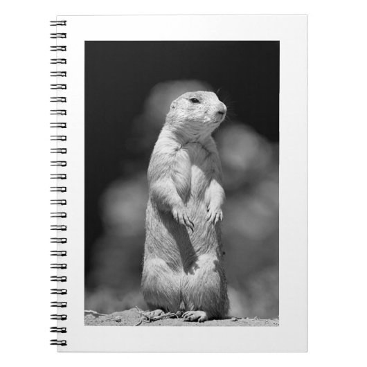 Grasland Dog#1-Notebook Notizblock (Vorderseite)