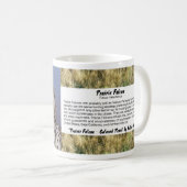 Grasland-Falke Kaffeetasse (VorderseiteRechts)