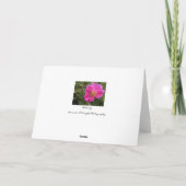 Grasland-Rosen-Anmerkungs-Karte Karte (Rückseite)