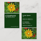 GraslandSunRudbeckia Visitenkarte (Vorne/Hinten)