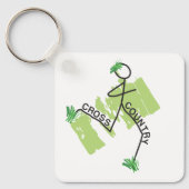 Grasläufer Schlüsselanhänger (Vorderseite)