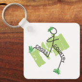 Grasläufer Schlüsselanhänger (Vorderseite)