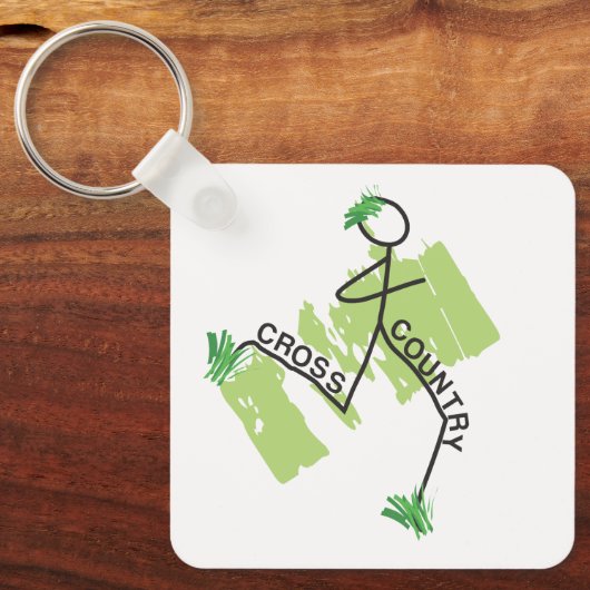 Grasläufer Schlüsselanhänger (Vorderseite)