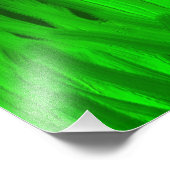 Grasmalerei von Blume Fotodruck (Ecke)