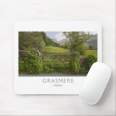 Grasmere-Bahnplakat Mousepad (Mit Mouse)