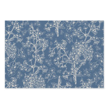 Grasmere Garden Vintag Blue Botanic Muster