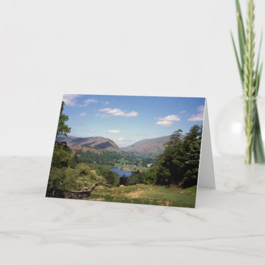 Grasmere Lake District England Dankeskarte (Vorderseite)
