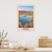 Grasmere Lake District Travel Poster (Küche)