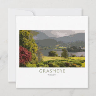 Grasmere Railposter Feiertagskarte