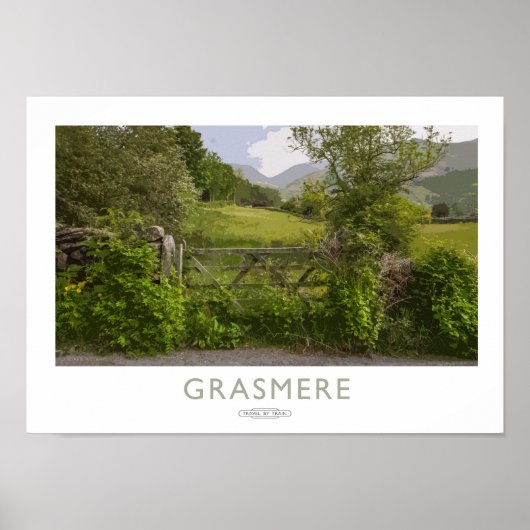 Grasmere Railposter Poster (Vorne)