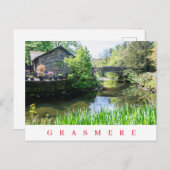 Grasmere Rothay Flussansicht Postkarte (Vorne/Hinten)