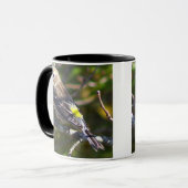Grasmücken-Vogel-Foto-Tasse Tasse (Vorderseite Links)