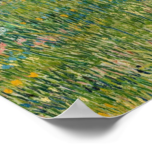 Graspflaster | Vincent van Gogh Poster (Ecke)