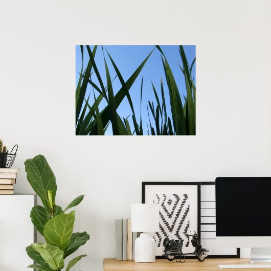 Grasplakat Poster (Heimbüro)