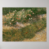 Grass & Butterflies (F460) Van Gogh Fine Art Poster (Vorne)