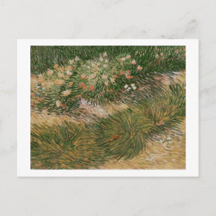 Grass & Butterflies (F460) Van Gogh Fine Art Postkarte