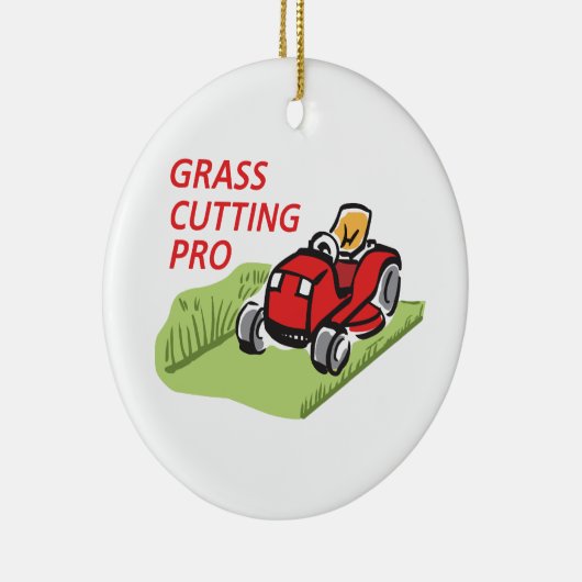 GRASS CUTTING PRO KERAMIK ORNAMENT (Rechts)