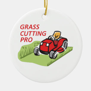 GRASS CUTTING PRO KERAMIK ORNAMENT