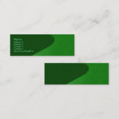 Grass Green Sandstone Visitenkarte (Vorne/Hinten)