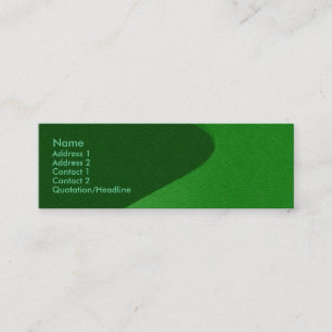 Grass Green Sandstone Visitenkarte