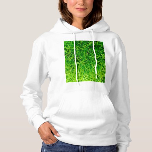 Grass Hooded Sweatshirt for Women (Vorderseite)