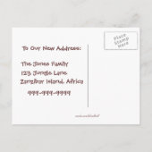 Grass Hut - Neue Postkarte (Rückseite)