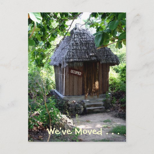 Grass Hut - Neue Postkarte (Vorderseite)
