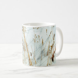 Grass in Snow Kaffeetasse