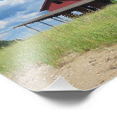 Grass Island Foto Print (Ecke)