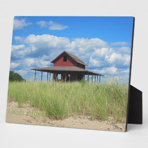 Grass Island Plaque Fotoplatte