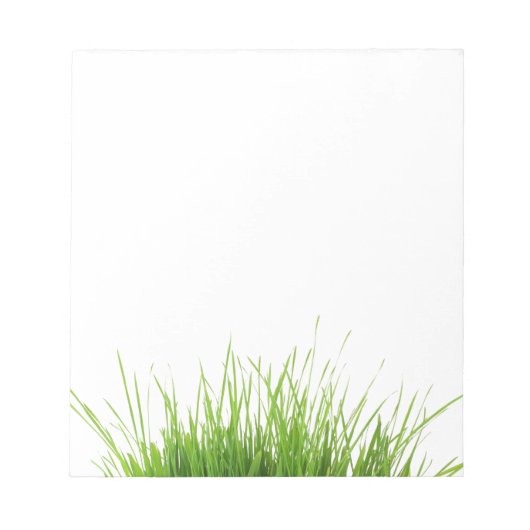 Grass Notepad Notizblock (Vorderseite)