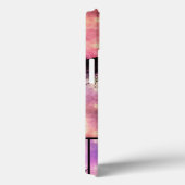 Grass Sparkle Lila, Pink N Blue iPad Case (Rückseite / Rechts)