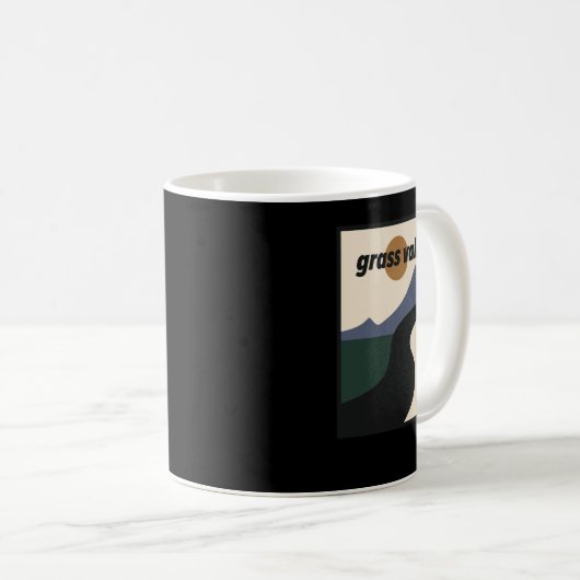 Grass Valley California Kaffeetasse (VorderseiteRechts)