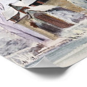 GRASS VALLEY, EMPIRE MINE HÜTTE, KALIFORNIEN POSTER (Ecke)