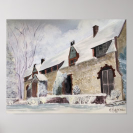 GRASS VALLEY, EMPIRE MINE HÜTTE, KALIFORNIEN POSTER